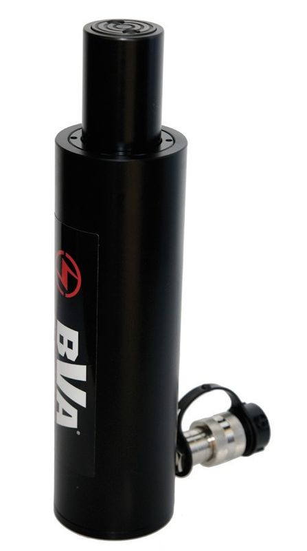 BVA cylinder aluminium enkelv. 30 ton slaglängd 50 mm