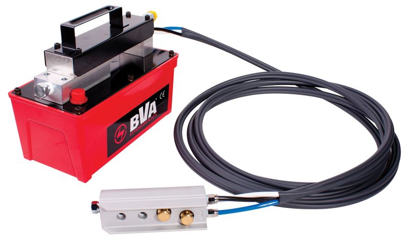BVA hydraulpump luftdriv. 1500 cm³ enkelverkande fjärrkontroll