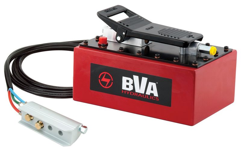 BVA hydraulpump luftdriv. 7550 cm³ enkelverkande fjärrkontroll