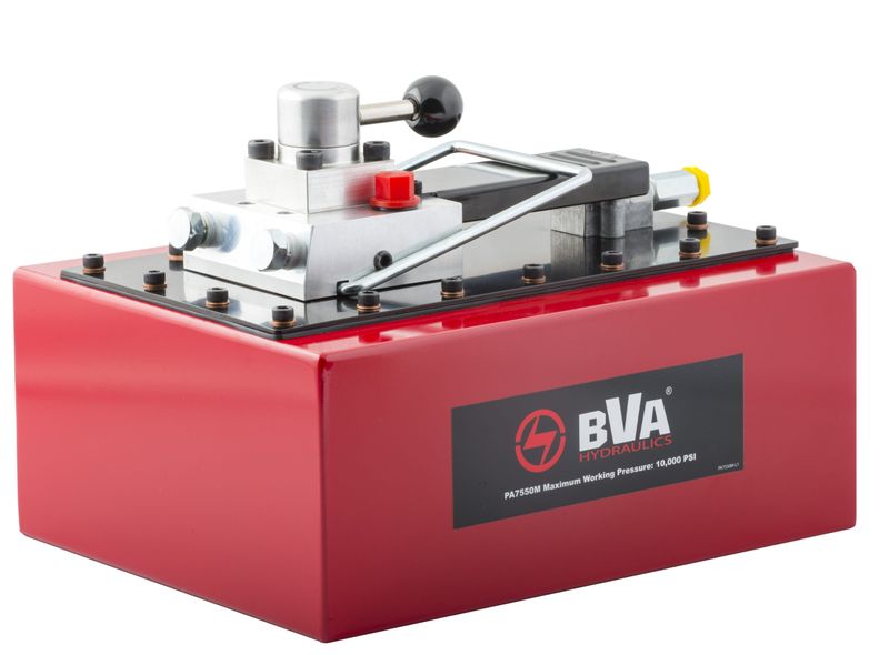 BVA hydraulpump luftdriv. 7550 cm³ dubbelverkande
