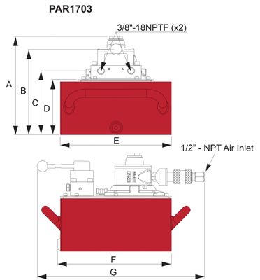 BVA hydraulpump luftdri. 11400 cm³ enkelverkande