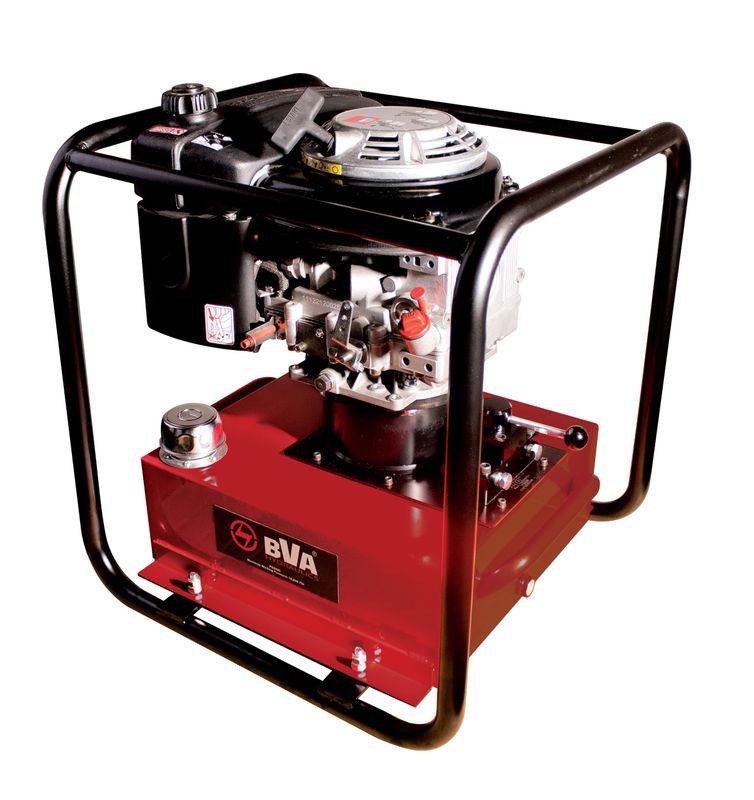 BVA hydraulpump dieseldriven 4,6 hk 19,4 L, 4-VÄGS, 3-POS. manuell