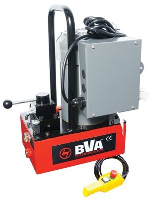 BVA hydraulpump elektrisk 0,5 hk 3,8 L, 3-VÄGS, 3-POS. elektris