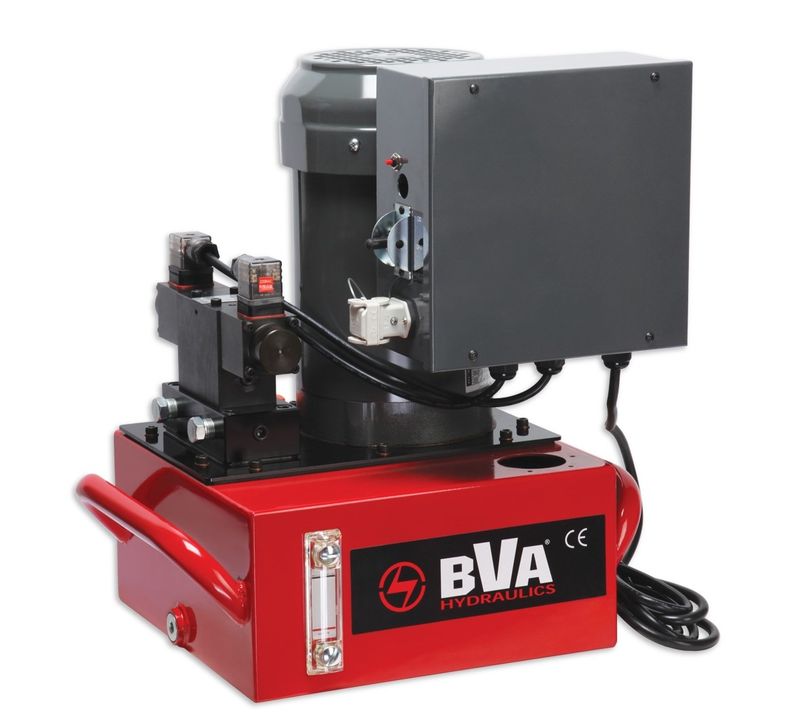 BVA hydraulpump elektrisk 1 hk 7,6 L, 3-VÄGS, 3-POS. manuell