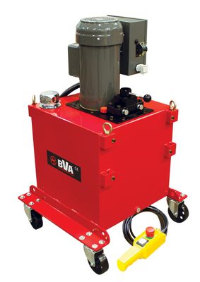 BVA hydraulpump elektrisk 3 hk 56 L, 3-VÄGS, 3-POS. elektrisk