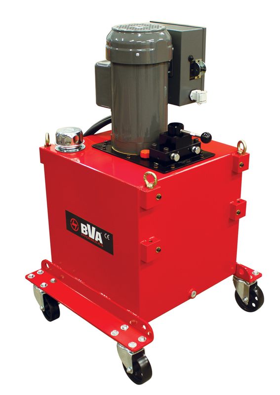BVA hydraulpump elektrisk 3 hk 56 L, 4-VÄGS, 3-POS. manuell