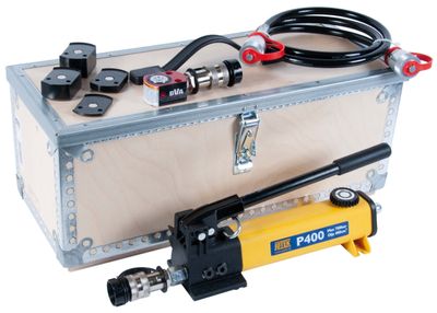 BVA flatcylinderkit 5 ton handpump
