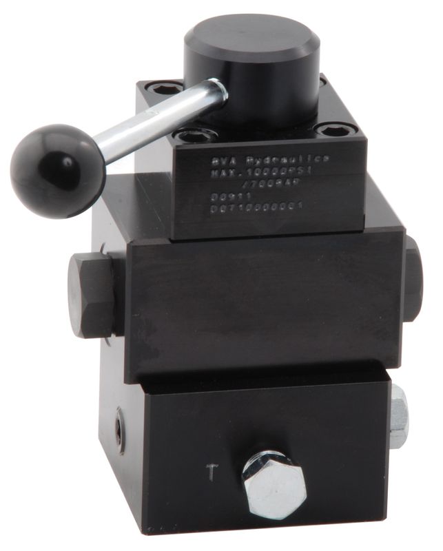 BVA reglerventil 4/3 stängt blocke 4-VÄGS.3-POS