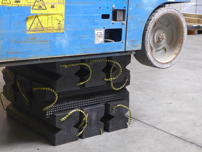 BVA stabiliseringsblock gult 610x152x178 mm