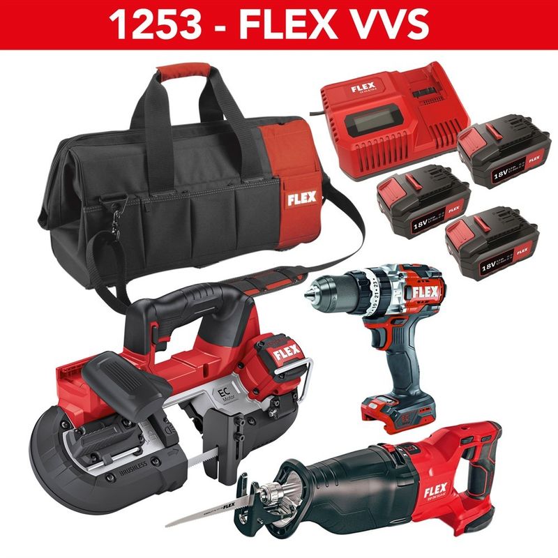 Flex Batteripaket VVS 18V