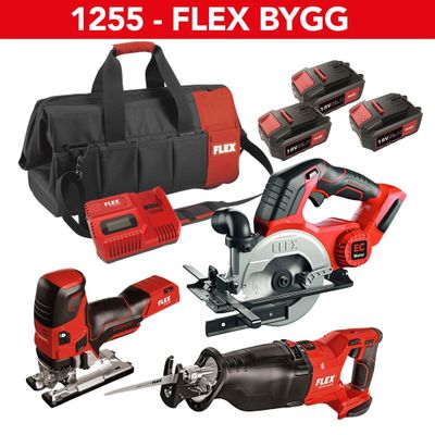 Flex Batteripaket Bygg/såg 18V