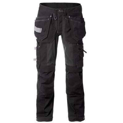 Fristads Hantverkarbyxa stretch 2530 CYD Svart D84