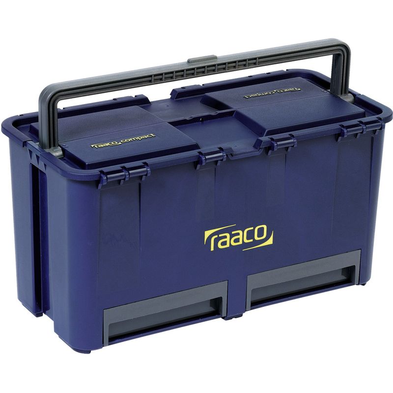 Raaco Compact 27 Verktygslåda med Insatser och Lådor