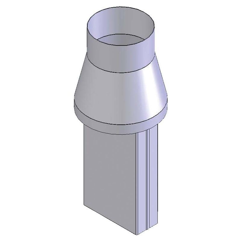 Mazzoni skorstensanslutning hotbox adapter