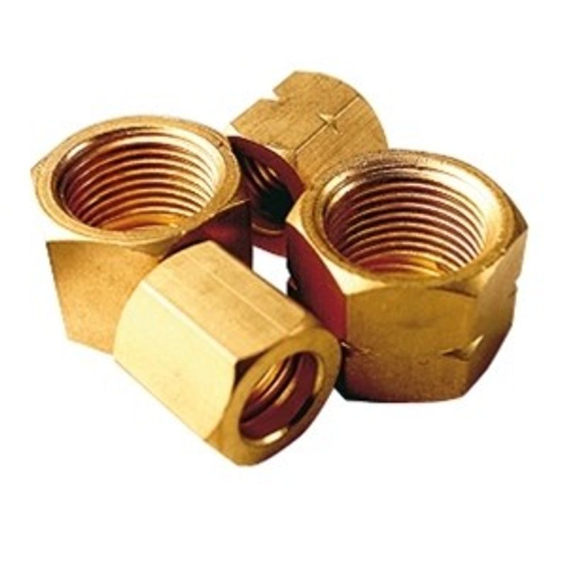 Gelins-KGK mutter 3/8" vänster