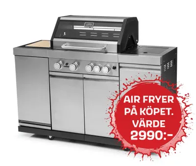 Landmann Hybrid Outdoor kitchen 4.1 MaxX 4-brännare