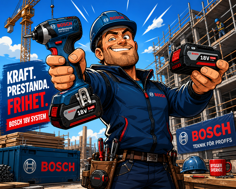 Bosch Professional 18V kampanj – få mer för pengarna