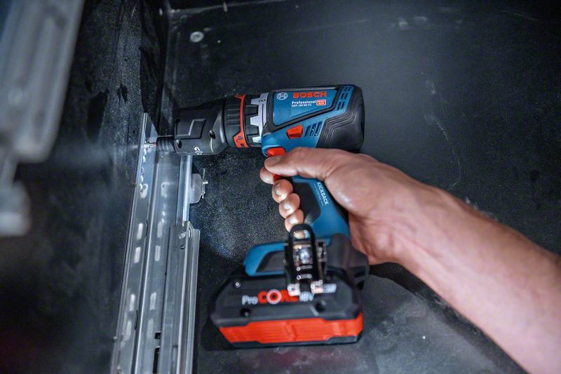 Bosch GSR 18V 90 FC Borrskruvdragare 18V FlexiClick (2x4,0ah)