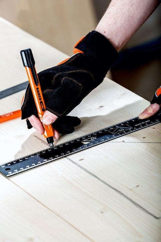 Bahco 9045-B-400 Vinkelhake 400 mm – Exakt märkning för 45° och 90°