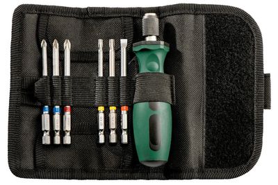 Metabo Bits-/Skruvmejselsats 7-delar