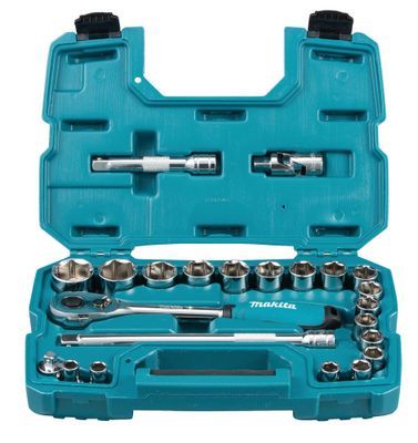 Makita B-65589 Hylsnyckelsats 1/2" 23-delar