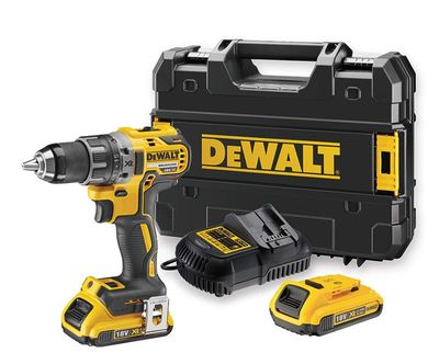 DeWalt DCD791D2 Borr-/Skruvdragare 18V XR Kolborstfri (2x2,0ah)