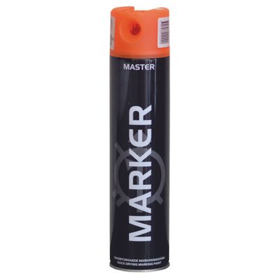 Spray Master Markeringsfärg Flour Orange 600ml