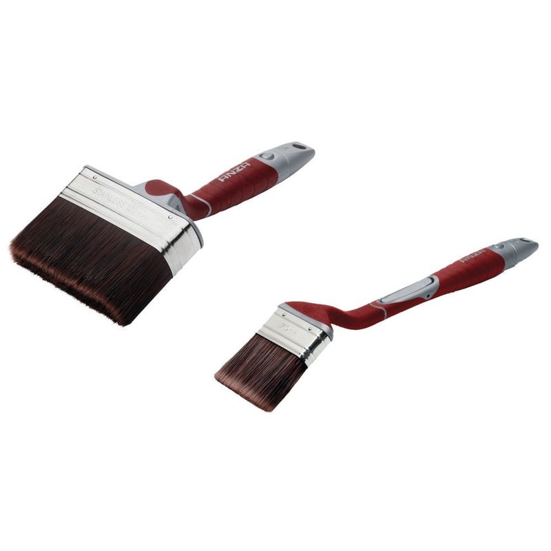 Anza Rödfärgspenselset 2-pack