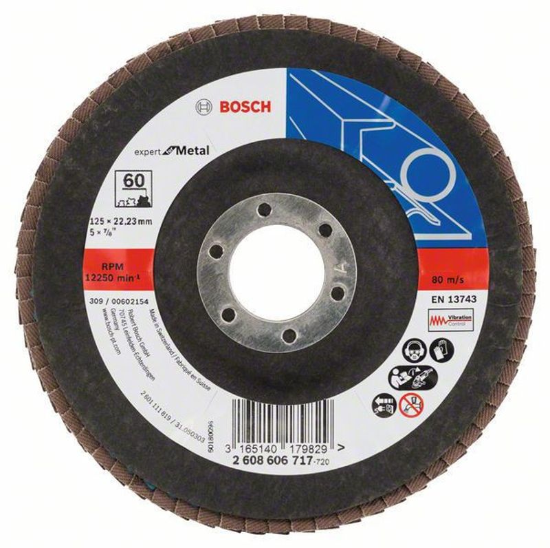 Bosch Lamellslipskiva Bi-Metall K40 RAK (125MM)