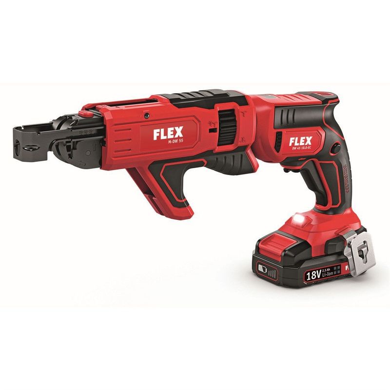 Flex Gipsskruvdragare med magasin DW45 18.0-EC M Set