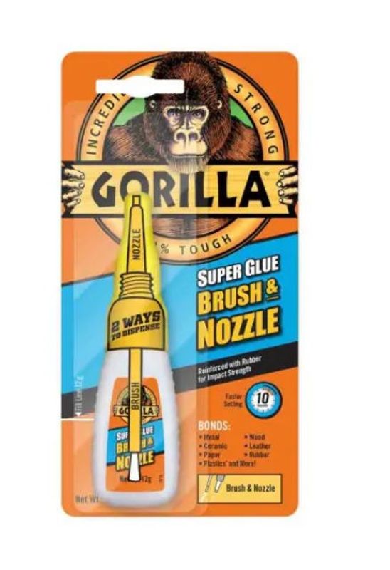 Gorilla Superlim Med Borste (12g)