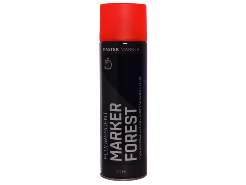 Spray Master Märkfärg Markör skog fluorescerande Orange 500ml