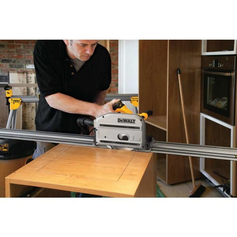 DeWalt DWS520KTR Sänksåg Med Styrskena 165mm