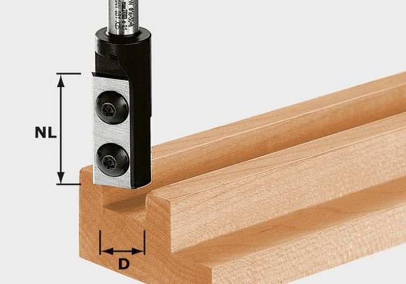 Festool Notfräs med vändskär HW S8 D12/30 WP Z1