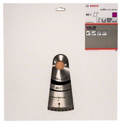 Bosch Sågklinga 305mm 80T (Multi Material)