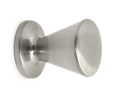 Habo Knopp Billy 18mm Borstad nickel SB