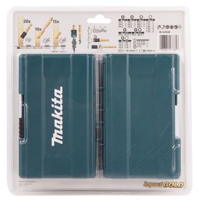Makita B-54536 Bitssats Torx/PH/PZ 38-delar