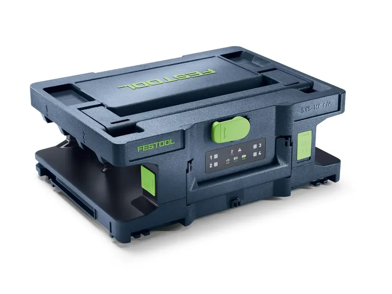 Festool Multiladdare SYS-MC 6/4 för 4 batterier