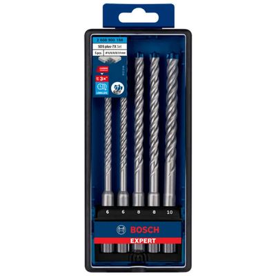 Bosch Expert SDS plus-7X hammarborrsats, 6/6/8/8/10 mm, 5 st.