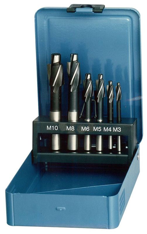 Tappförsänkare M3-M10 HSS sats