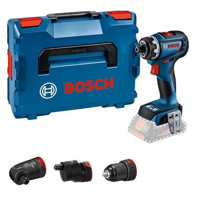 Bosch GSR 18V-90 FC Borrskruvdragare 18V FlexiClick inkl. extra chuckar (utan batterier)