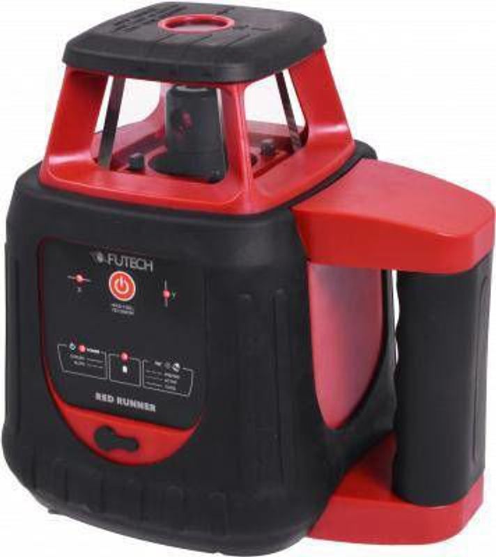 Futech Rotationslasersats Komplett I Väska Red Runner