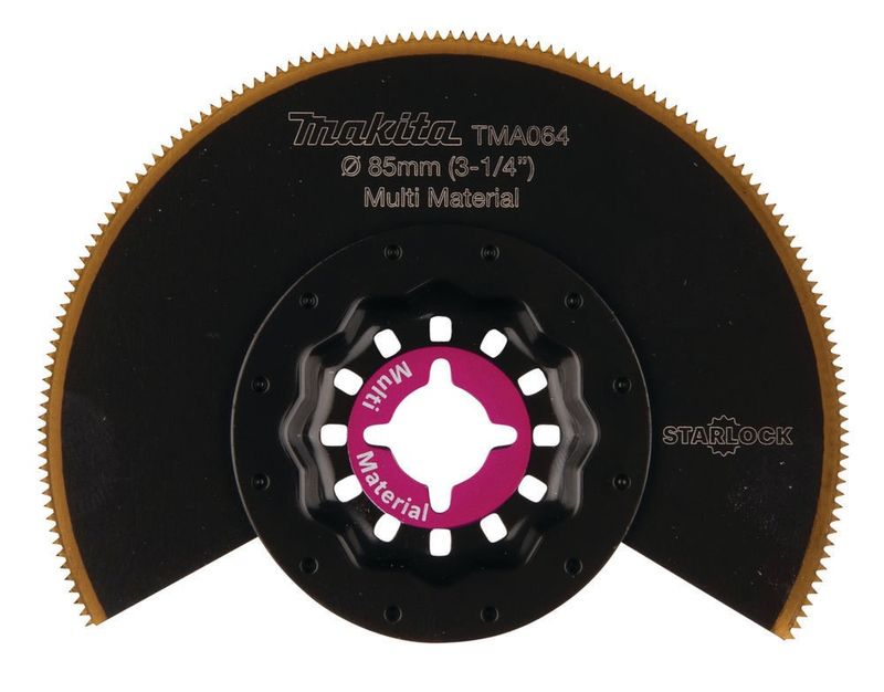 Makita B-64973 Multiblad STARLOCK - Segmentblad, 85 mm i diameter