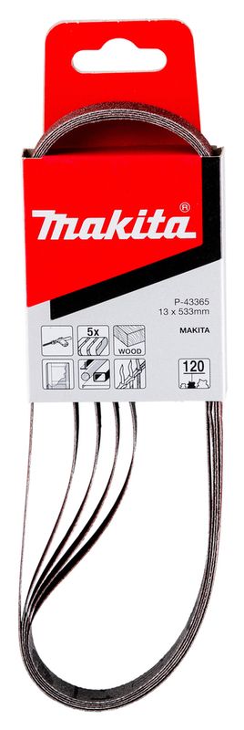Makita Slipband 13x533mm 9032 5st