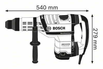 Bosch GBH 8-45 DV Borrhammare SDS-MAX (12,5J)