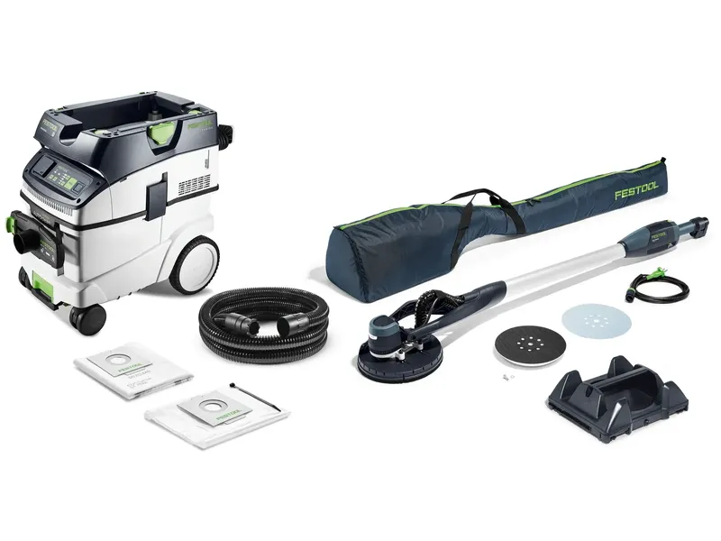 Festool Vägg- och takslip PLANEX easy LHS-E 225/CTM 36-Set med dammsugare