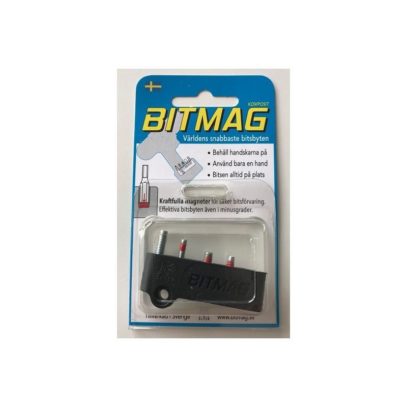 BitMag Bits & borrhållare Komposit Blå Med Magnet