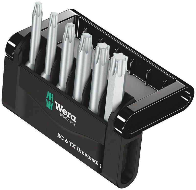 Wera Bitssats Bit-Check 6 TX Universal 1