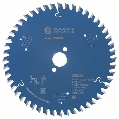 Bosch Sågklinga 160mm 48T (Fina snitt)