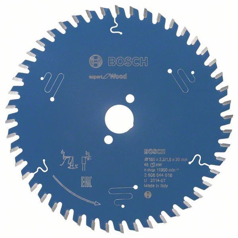Bosch Sågklinga 160mm 48T (Fina snitt)